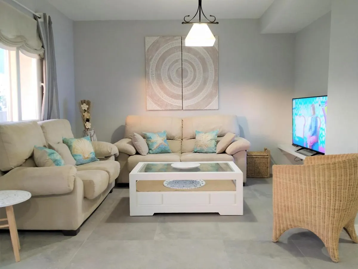 Pena Beach 3 Bedroom Duplex, Bbq, Pool, Sea Views, Benalmadena